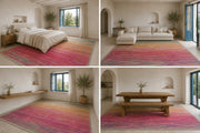 Begonya abstract Washable Custom Size Rug