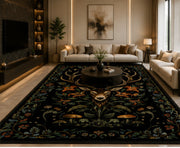 Orion Geyik & Kelebek patterned Washable Custom Size Rug