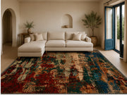 Orkide abstract Washable Custom Size Rug