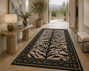 Uranüs Zebra patterned Washable Custom Size Rug
