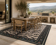 Uranüs Zebra patterned Washable Custom Size Rug
