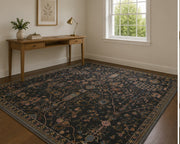 Taos ethnic Boho patterned Washable Custom Size Rug