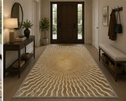 Aster abstract Washable Custom Size Rug